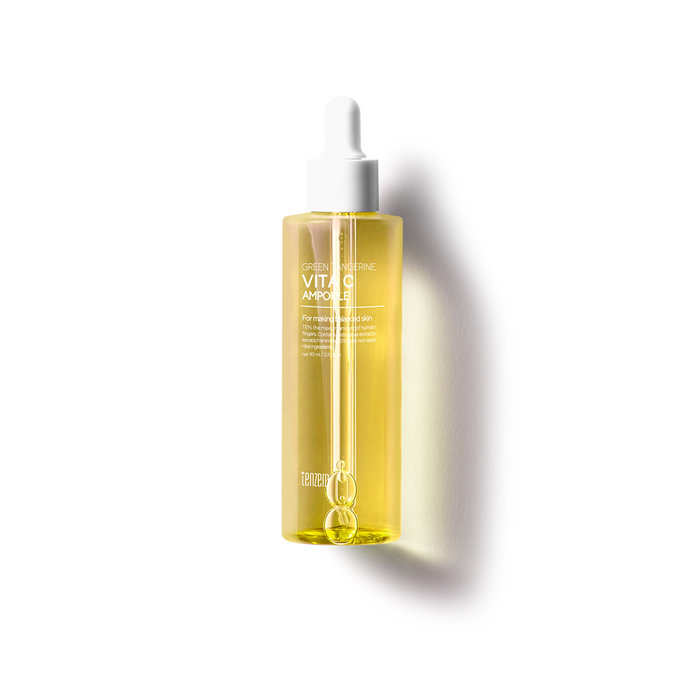 Сыворотка для лица с экстрактом зелёного мандарина Tenzero Green Tangerine Vita C Ampoule 110ml