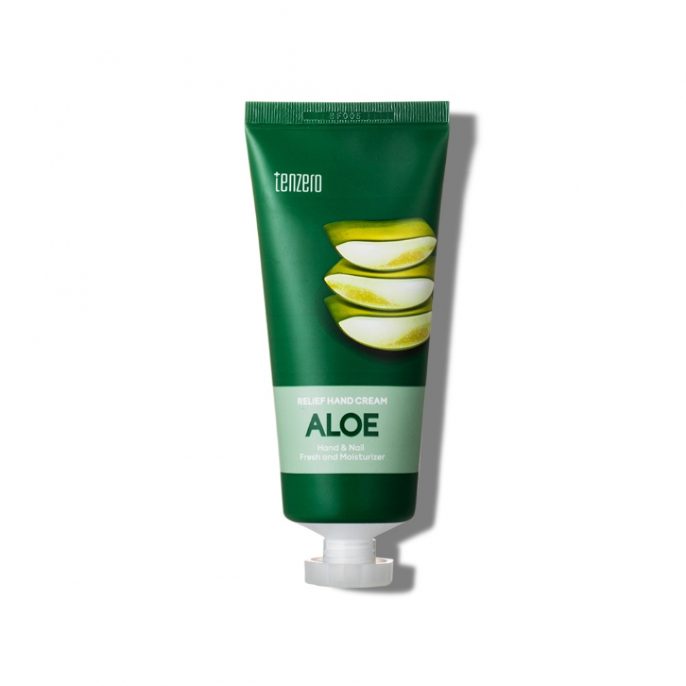 Увлажняющий крем для рук с экстрактом алоэ Tenzero Relief Hand Cream - Aloe 100g