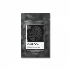 Тканевая маска для лица с экстрактом древесного угля Tenzero Charcoal Sheet Mask 25ml