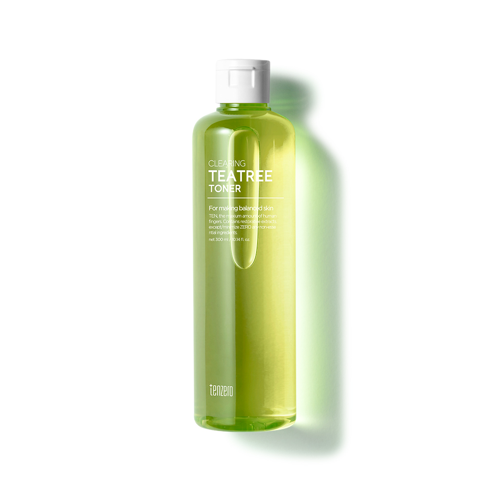 Очищающий тонер для лица с экстрактом чайного дерева Tenzero Clearing Teatree Toner 300ml