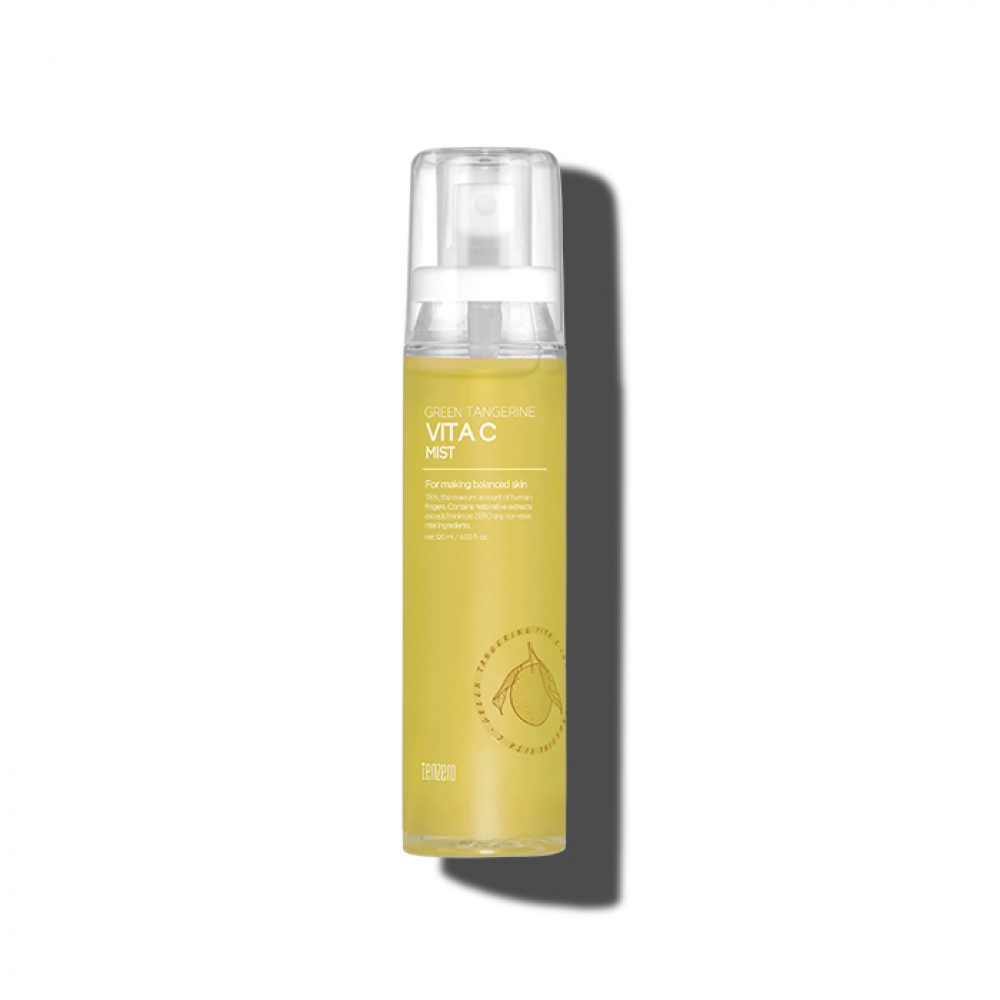 Мист для лица с экстрактом зелёного мандарина Tenzero Green Tangerine Vita C Mist 120ml