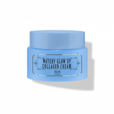 Увлажняющий крем для лица с коллагеном Tenzero Watery Glow Up Cream 80g