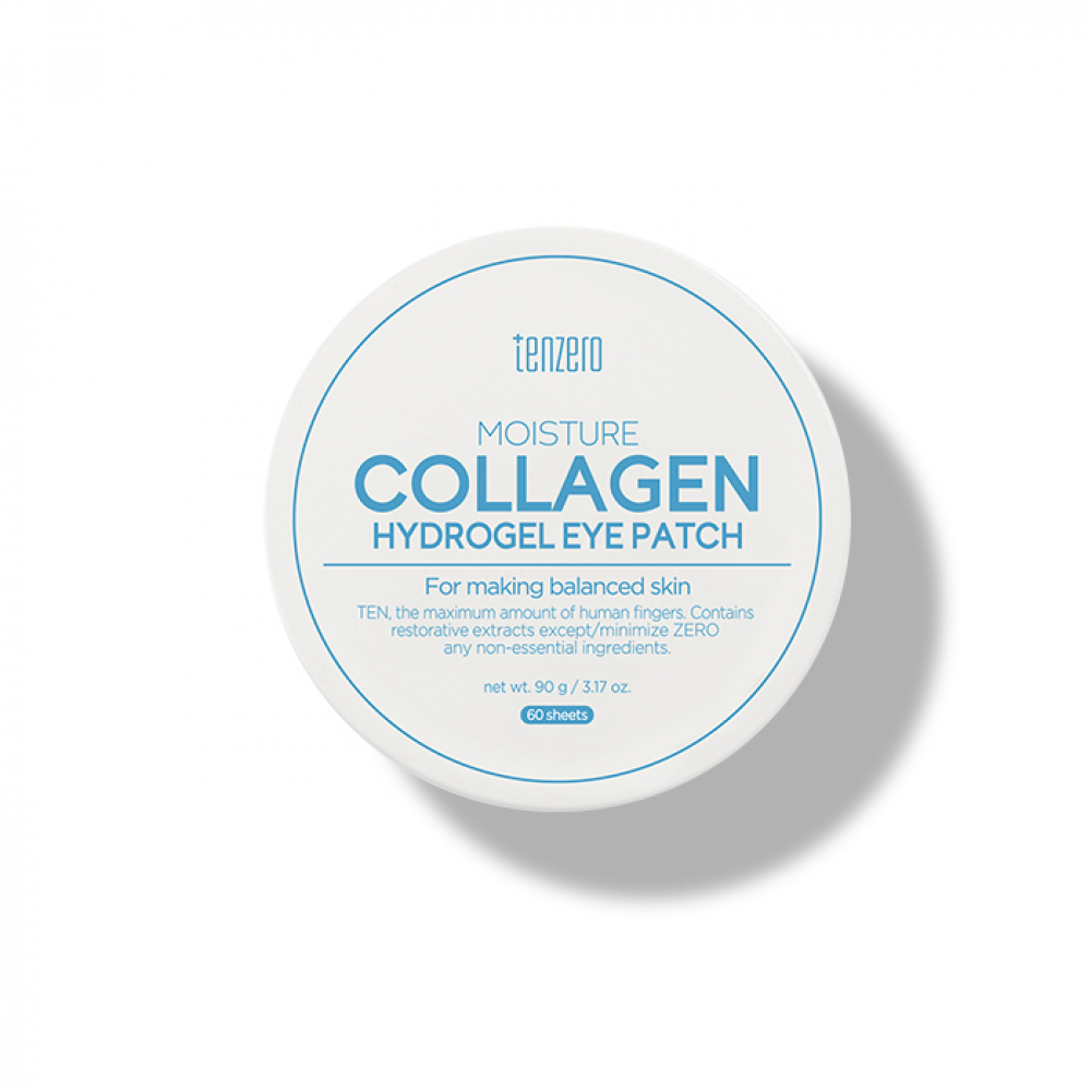 Увлажняющие гидрогелевые патчи под глаза с коллагеном Tenzero Moisture Collagen Hydrogel Eye Patch 90g