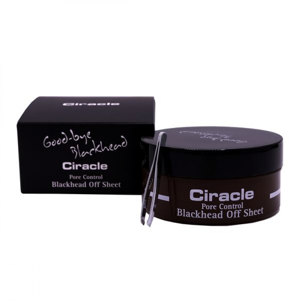 Салфетки для удаления черных точек Ciracle Pore Control Blackhead Off Sheet 40 pieces