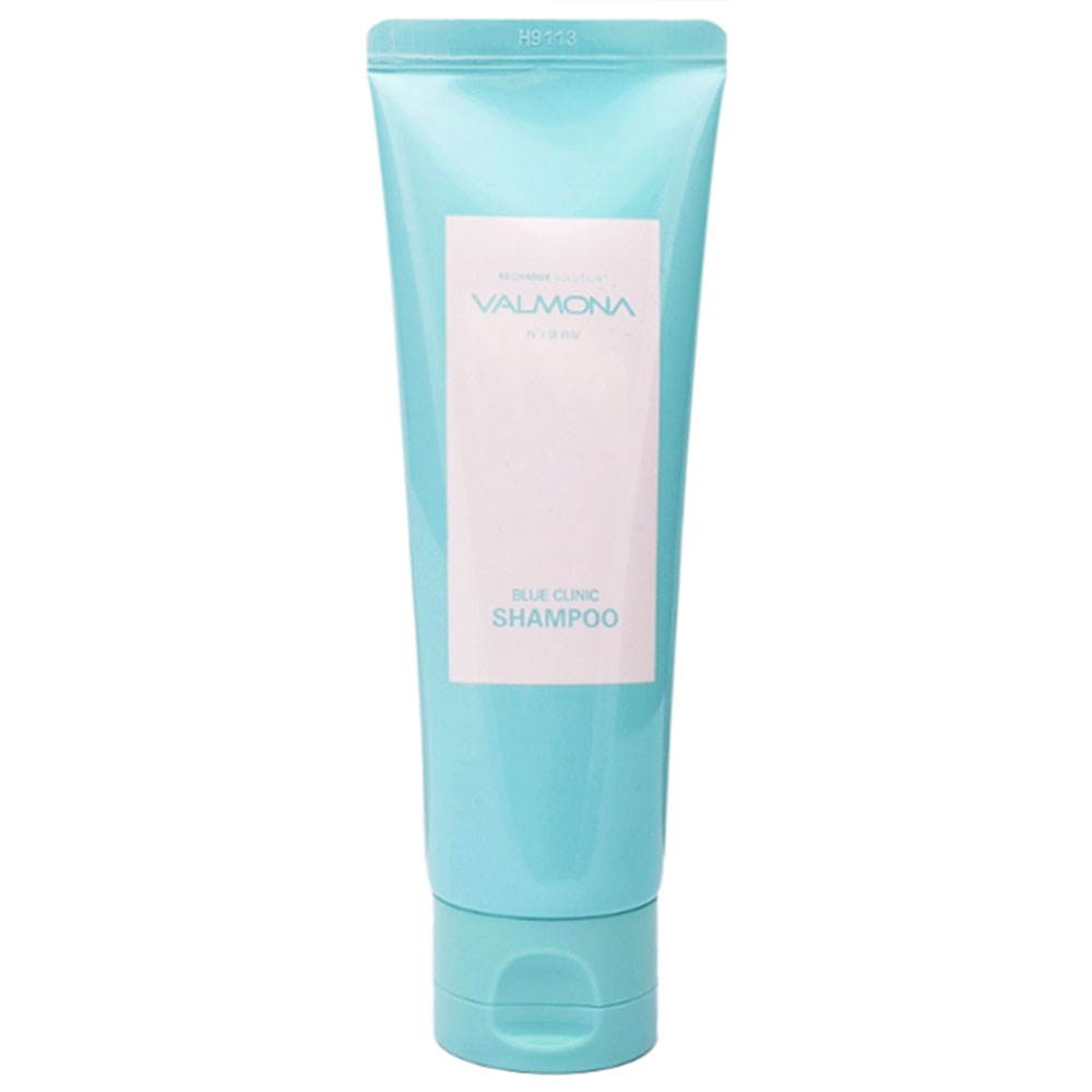 Шампунь для волос Увлажнение Evas Valmona Recharge Solution Blue Clinic Shampoo 100ml