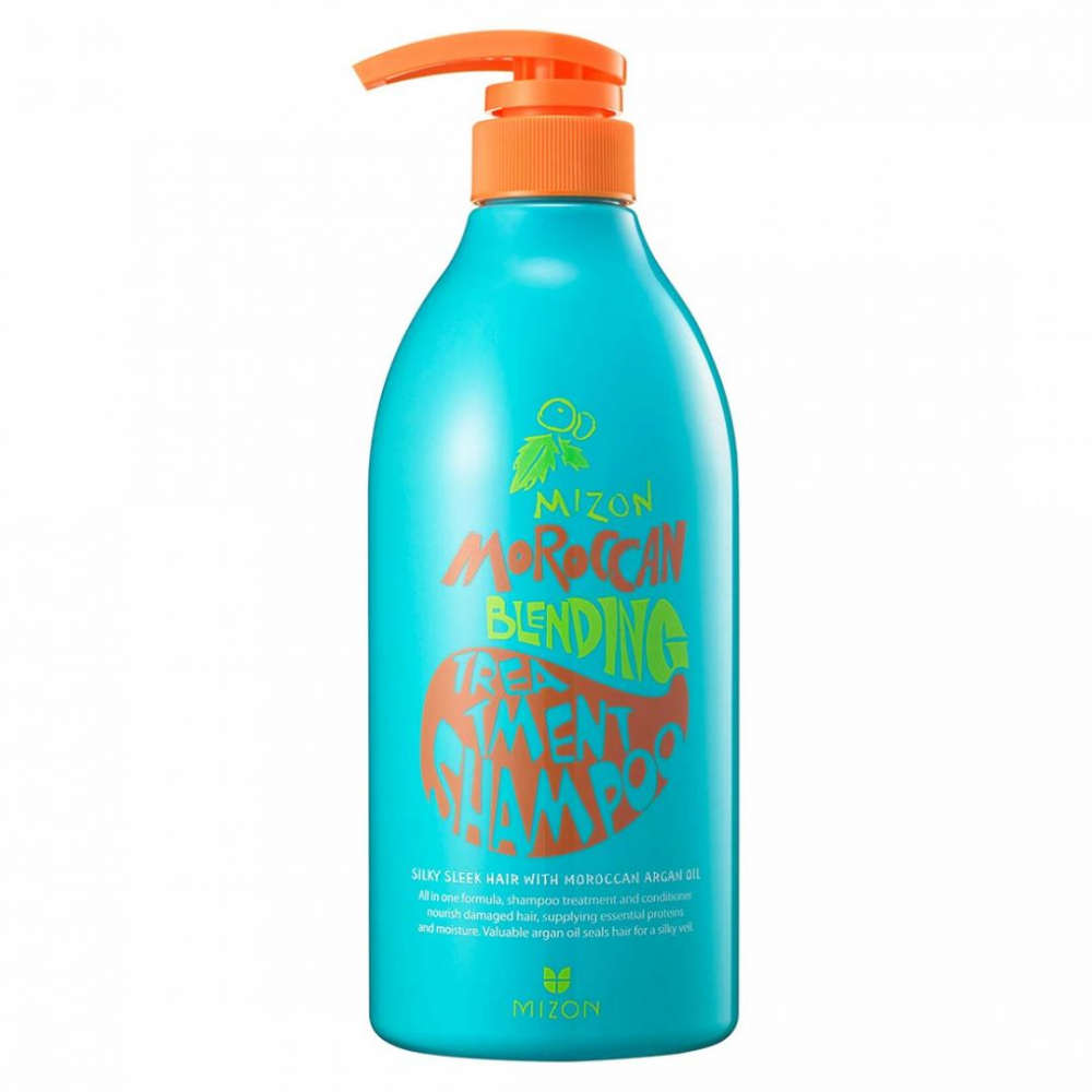 Шампунь с марокканским аргановым маслом Mizon Moroccan Treatment Shampoo 750ml