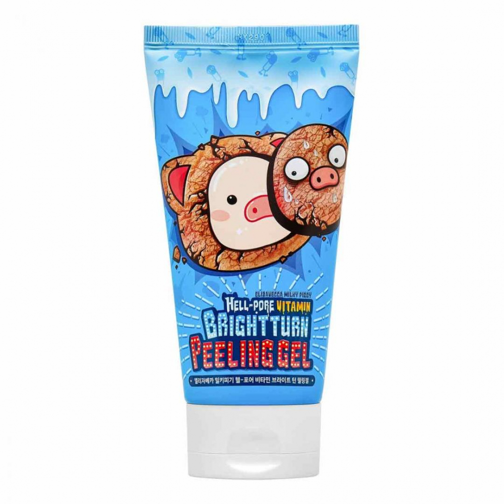 Пилинг-скатка для лица Elizavecca Hell-Pore Vitamin Bright turn Peeling Gel 150ml