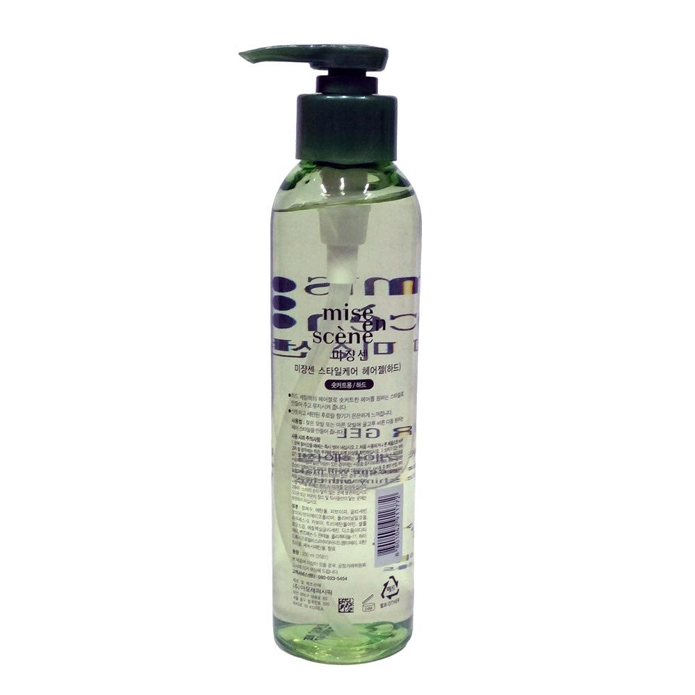 Mise En Scene Style Care Professional Strong Hold Hard Hair Gel Гель для укладки волос "Сильная фиксация" 500ml