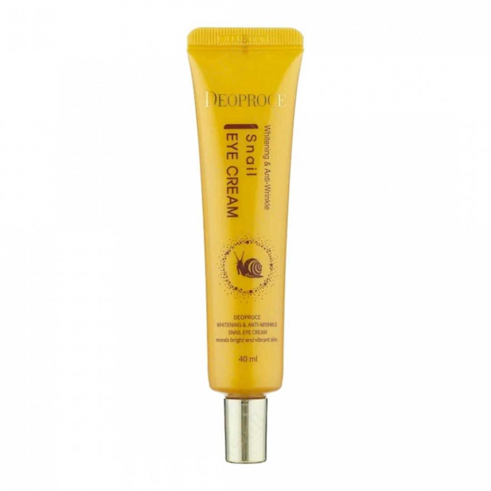 Крем для век с экстрактом улитки Deoproce Whitening and Anti-Wrinkle Snail Eye Cream 40ml