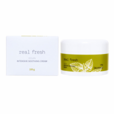 Успокаивающий крем для лица Deoproce Real Fresh Vegan Intensive Soothing Cream 100g