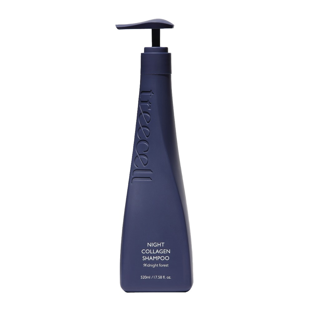 TREECELL Night Collagen Shampoo Midnight Forest Ночной шампунь Полночь в лесу для волос с коллагеном 520ml