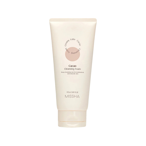 MISSHA Creamy Latte Cleansing Foam Cacao Пенка для умывания с маслом Какао и медом 172ml