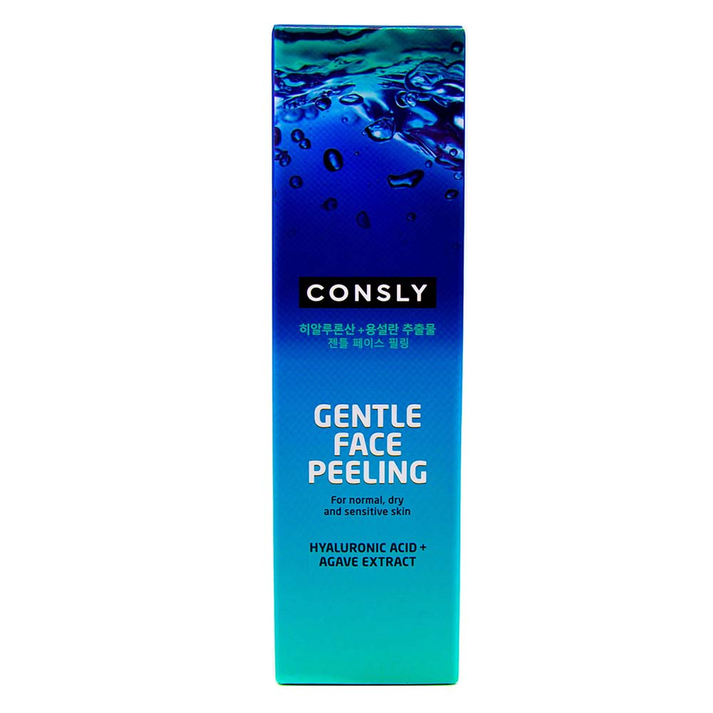 Отшелушивающий гель для деликатного очищения Consly Gentle Face Peeling with Hyaluronic Acid and Agave 120ml