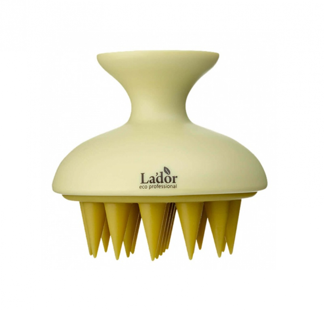 Массажная щётка для кожи головы La'dor Scalp Massager Shampoo Brush (Brown)