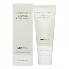 NEXTBEAU Hemp Seed Solution Calming Peeling Gel Успокаивающий отшелушивающий гель с маслом семян конопли 100ml