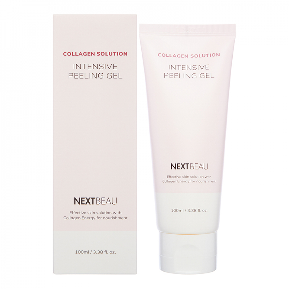 NEXTBEAU Collagen Solution Intensive Peeling Gel Омолаживающий отшелушивающий гель с гидролизованным коллагеном 100ml