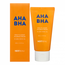NEXTBEAU Wish Planner AHA/BHA Cream Крем с AHA/BHA кислотами для проблемной кожи 80ml