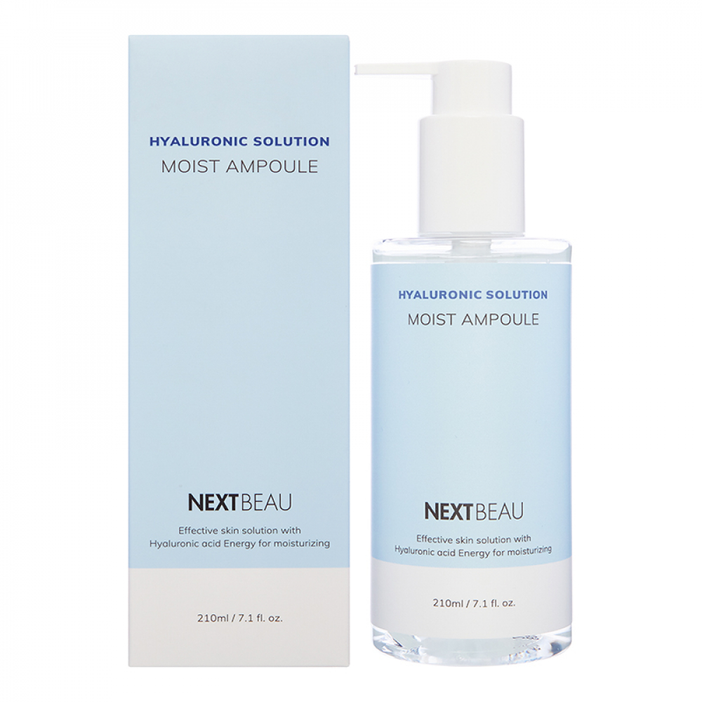 NEXTBEAU Hyaluronic Solution Moist Ampoule Увлажняющая сыворотка с гиалуроновой кислотой 210ml