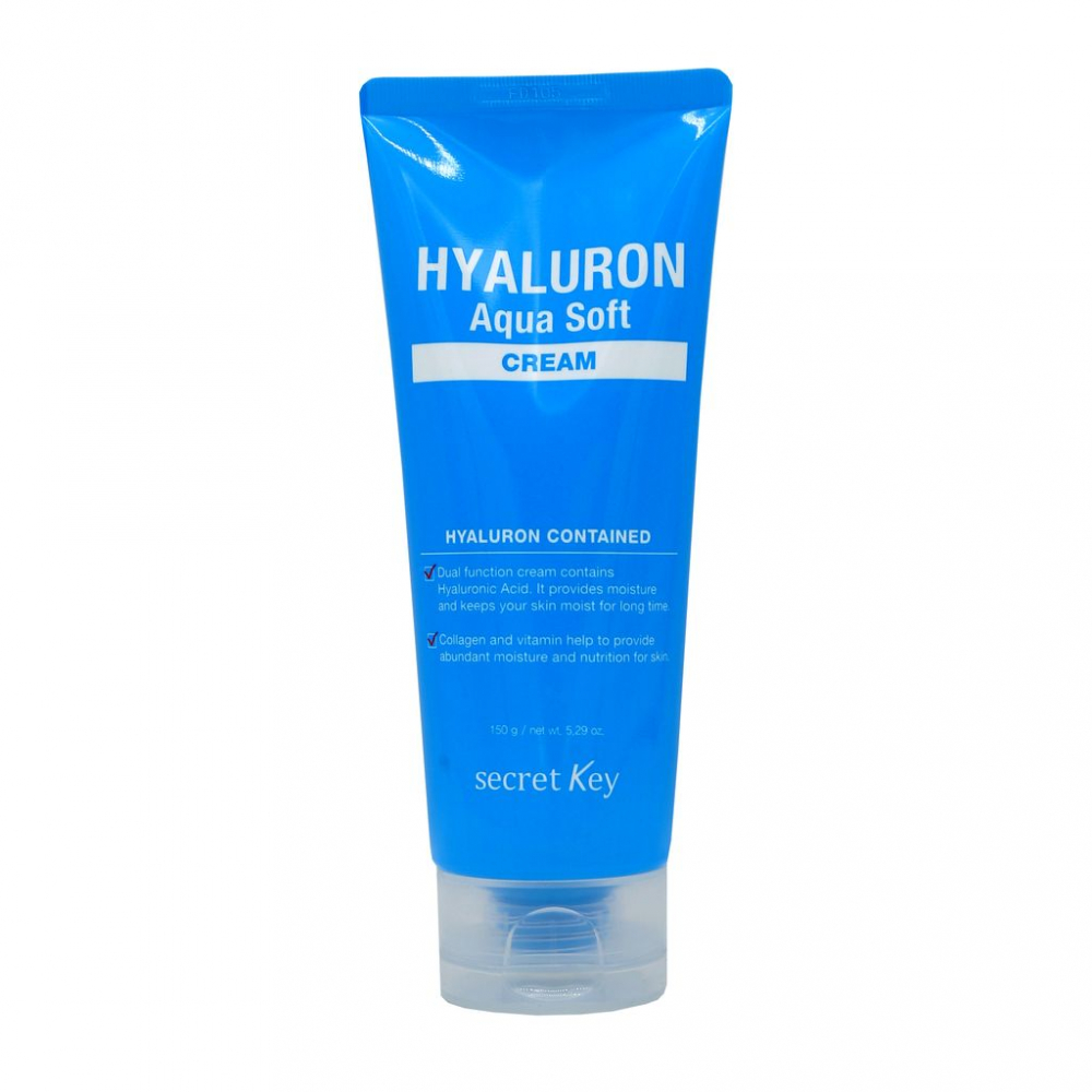 Крем для лица с гиалуроновой кислотой secret Key Hyaluron Aqua Soft Cream 150g