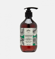 PLU Scrub Wash Grapefruit Peach Гель скраб для душа с грейпфрутом и персиком